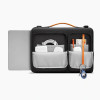 Torba na laptopa Tech-Protect Defender Bag THP4355 13-14", czarno-pomarańczowa