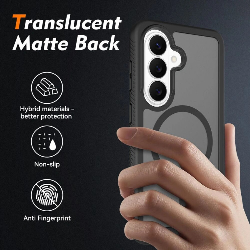 Etui Tech-Protect Defense MagSafe do Samsung Galaxy S26, Matte Black
