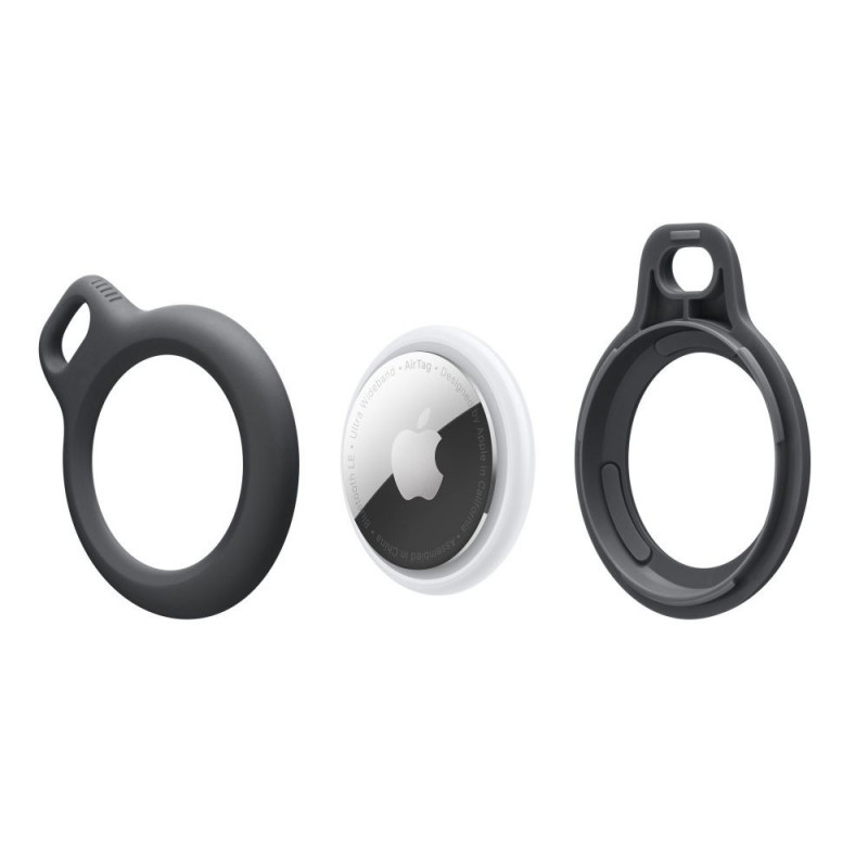 Tech-Protect Rough etui na Apple AirTag (THP1403), czarny