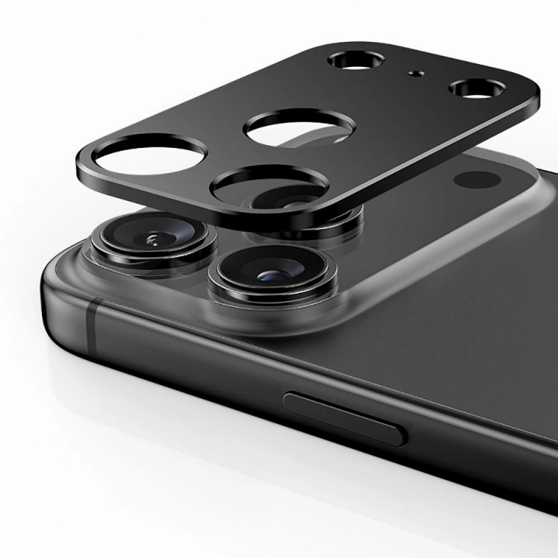 Tech-Protect Camalloy Fit+ Apple iPhone 17 Pro Max czarna osłona aparatu