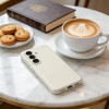Etui silikonowe MagSafe Tech-Protect do Samsung Galaxy S26+, Cosmic Latte