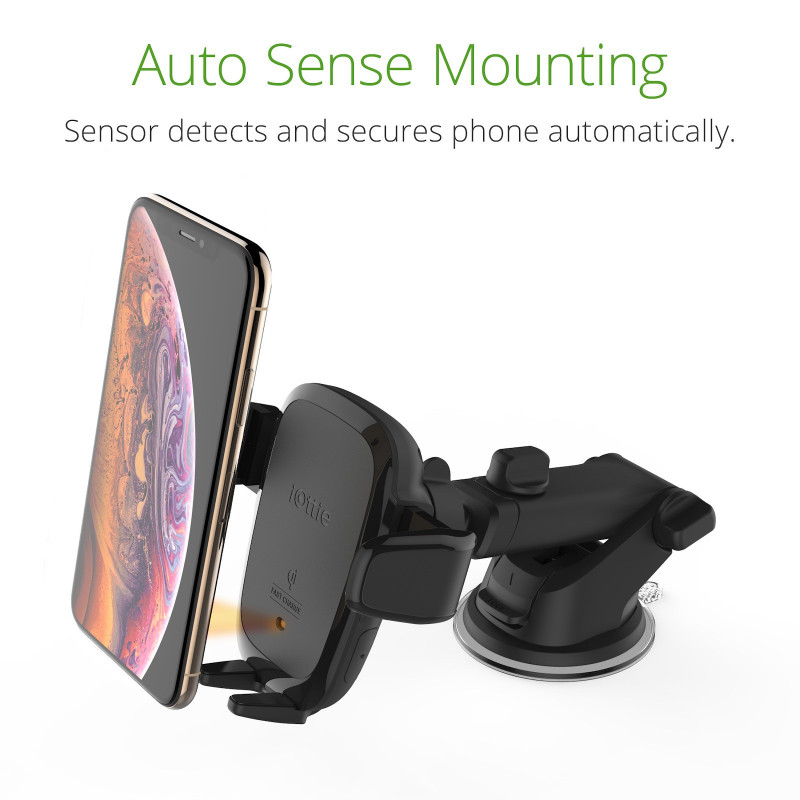iOttie Auto Sense Wireless uchwyt samochodowy na deskę rozdzielczą z ładowaniem bezprzewodowym (7.5 W iPhone, 10 W Android)