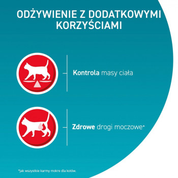 Purina ONE Sterilcat karma dla kotów, wołowina i marchewka, 60 x 85 g