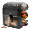 Cecotec Cecofry&Grill Smokin' 8500 frytkownica beztłuszczowa, 8,5 l, 2200 W, czarna