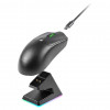 Mars Gaming MMW-ELITE Bezprzewodowa Mysz do Gier, 20000 DPI, Bluetooth 5.4, 2.4 GHz, Czarny