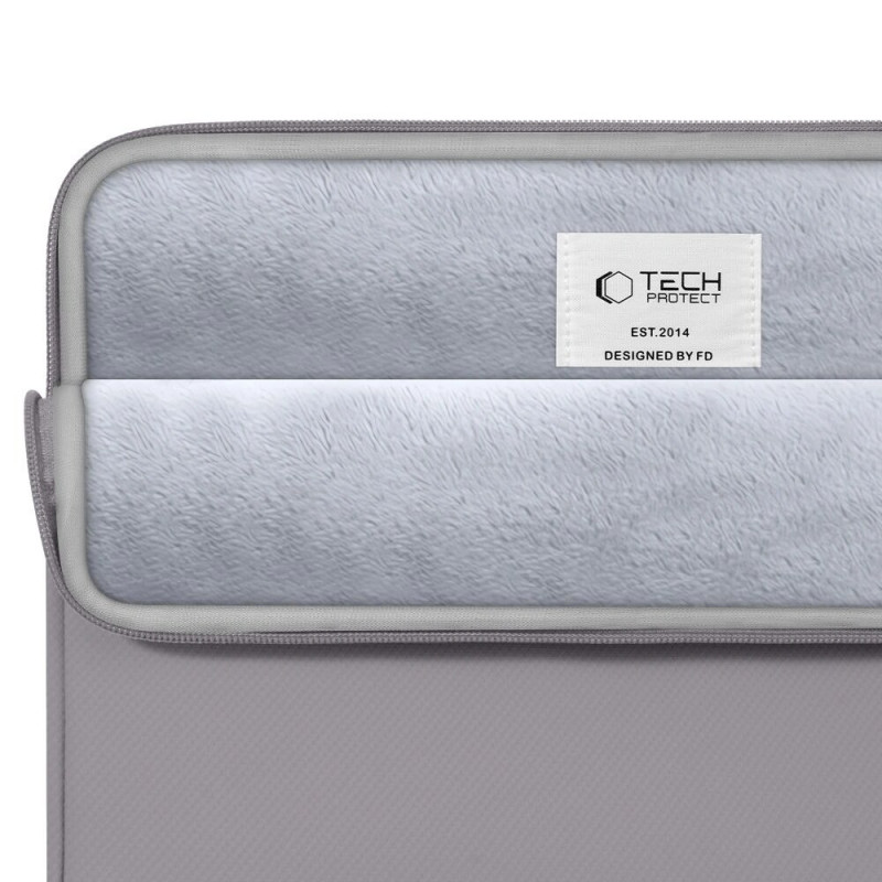 Etui na laptopa Tech-Protect Sleeve 13-14", Crayon Grey