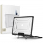 Etui Tech-Protect SmartShell Pro do Apple MacBook Air 13" (M2/M3/M4/M5) 2023-2025, czarno-przezroczyste