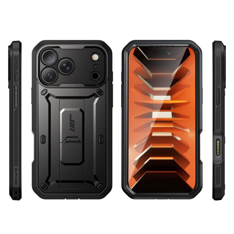 Etui Supcase Unicorn Beetle Pro dla Apple iPhone 17 Pro Max / 18 Pro Max, czarne