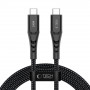 Kabel Tech-Protect UB11T Ultraboost USB-C / USB-C, PD 100W, 200 cm, czarny