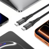 Kabel Tech-Protect UB11T Ultraboost USB-C / USB-C, PD 100W, 200 cm, czarny