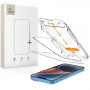 Tech-Protect Quick Set+ szkło hartowane folia ochronna na ekran dla Apple iPhone 13 / 13 Pro / 14 / 16e, czarny (2 szt.)