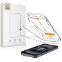 Tech-Protect Quick Set+ Szkło hartowane na ekran do Apple iPhone 15 / 16, czarny (2 szt.)