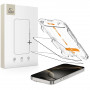 Tech-Protect Quick Set+ szkło hartowane na ekran dla Apple iPhone 16 Pro, czarny (2 szt.)
