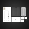 Tech-Protect Quick Set+ szkło hartowane na ekran dla Apple iPhone 16 Pro, czarny (2 szt.)