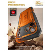 Supcase Unicorn Beetle Pro etui na Apple iPhone 17 Pro Max, koralowy