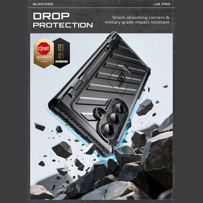 Supcase Unicorn Beetle Pro etui na Samsung Galaxy Z Fold 7, czarny