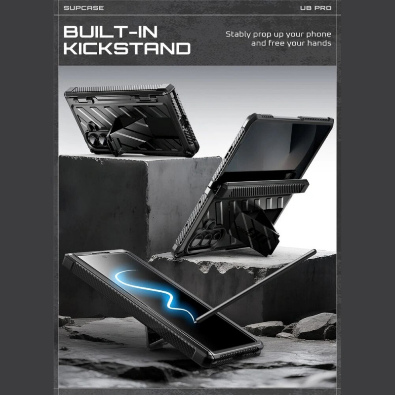 Supcase Unicorn Beetle Pro etui na Samsung Galaxy Z Fold 7, czarny