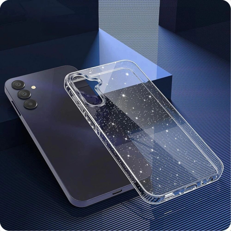 Etui Tech-Protect FlexAir do Samsung Galaxy S26, Glitter, THP5175