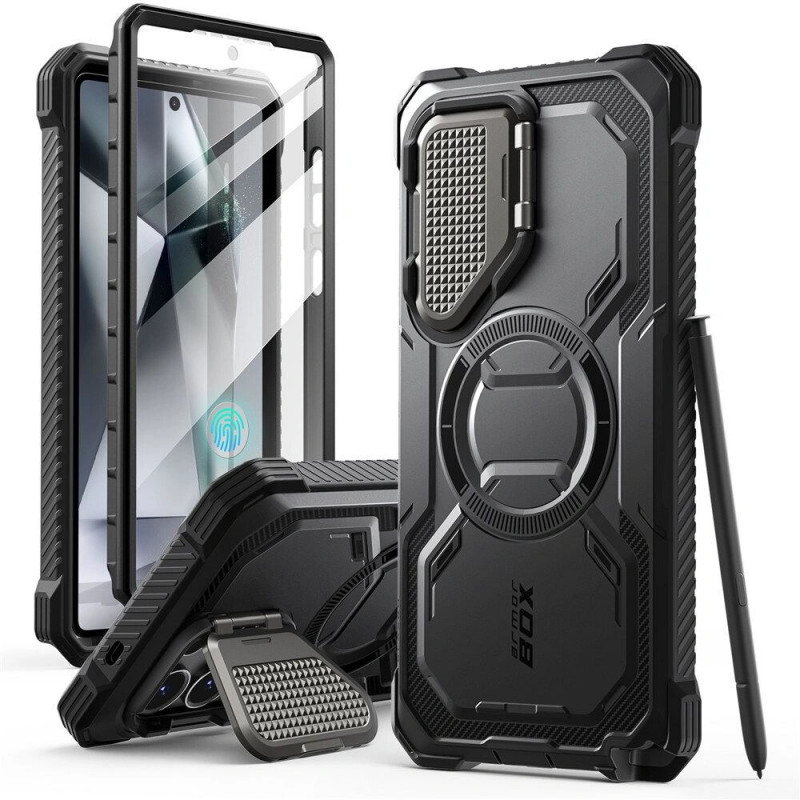 Supcase IBLSN ArmorBox Mag MagSafe etui dla Samsung Galaxy S25 Ultra, czarny