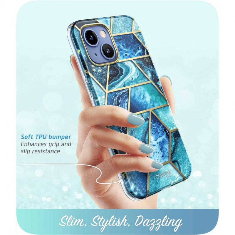 Etui Supcase Cosmo do Apple iPhone 14 Plus / 15 Plus, Ocean Blue