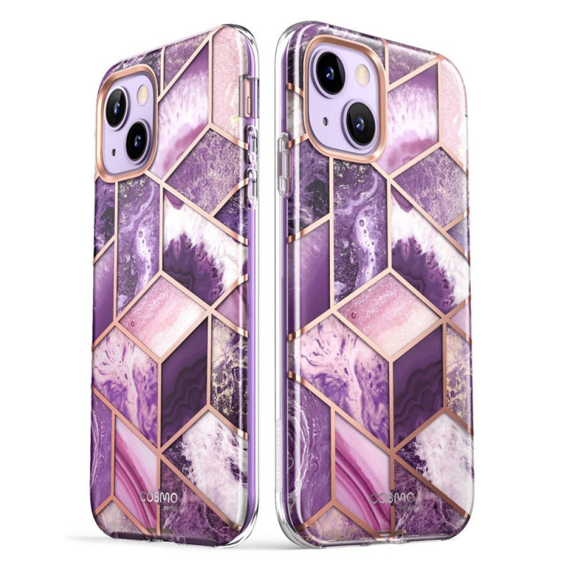 Etui Supcase Cosmo dla Apple iPhone 14 Plus / 15 Plus, Marble Purple