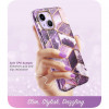 Etui Supcase Cosmo dla Apple iPhone 14 Plus / 15 Plus, Marble Purple