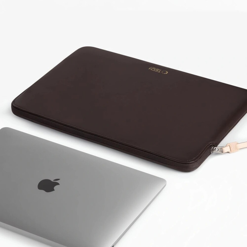 Etui na laptopa Tech-Protect Fleece 13-14", Chocolate (Brown)