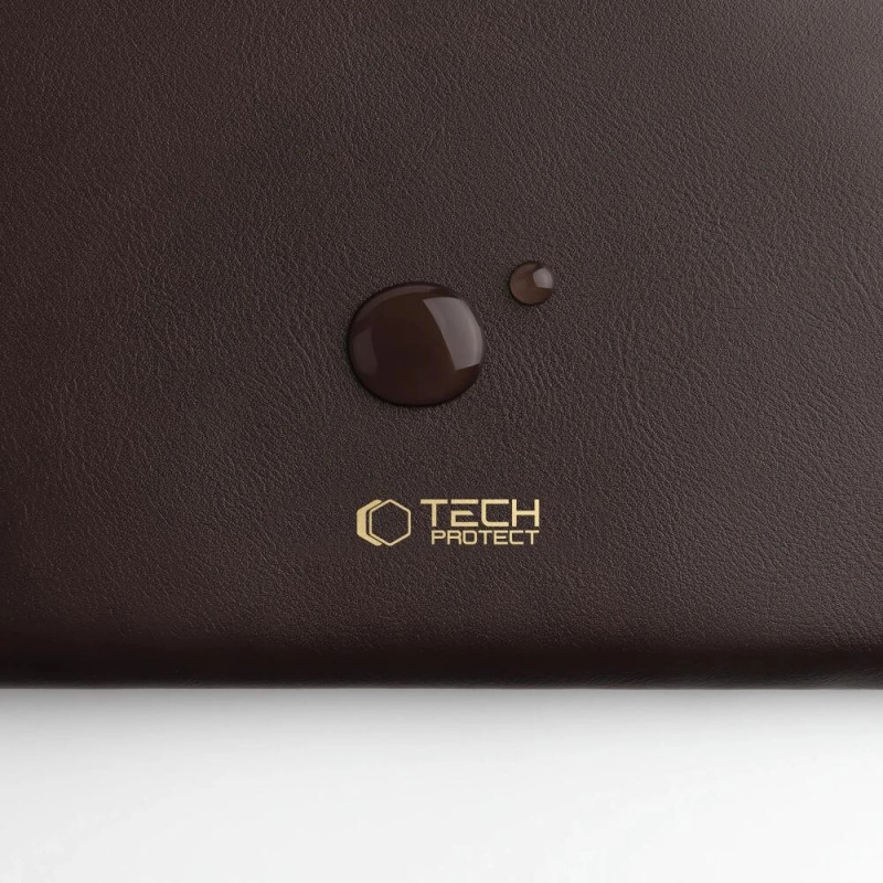 Etui na laptopa Tech-Protect Fleece 13-14", Chocolate (Brown)