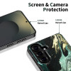 Tech-Protect Lamano MagSafe etui dla Samsung Galaxy A57 5G, czarno-zielone