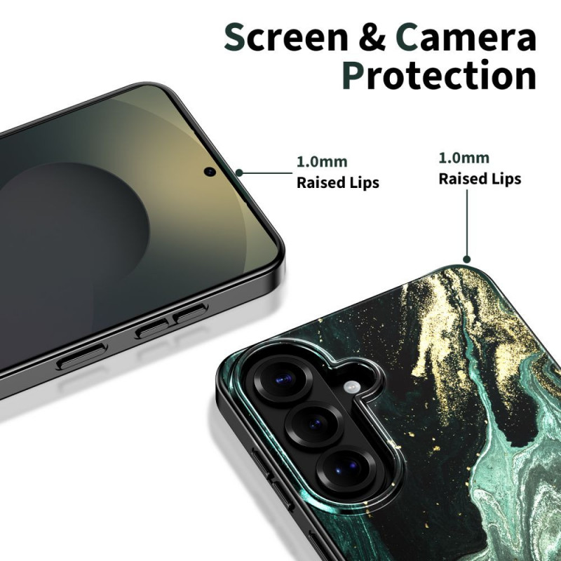 Tech-Protect Lamano MagSafe etui dla Samsung Galaxy A57 5G, czarno-zielone