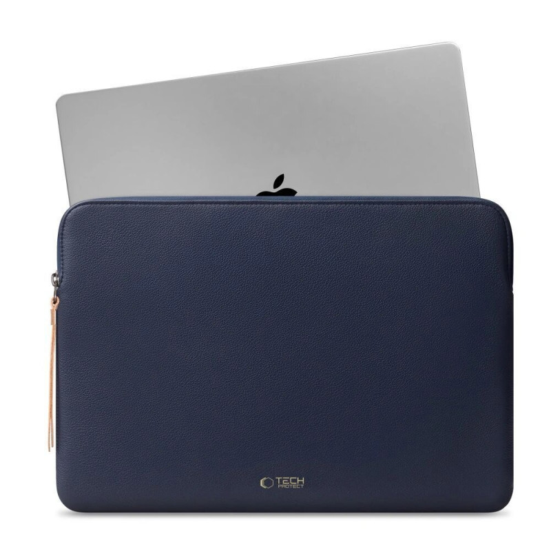 Etui na laptopa Tech-Protect Fleece 13-14" granatowy