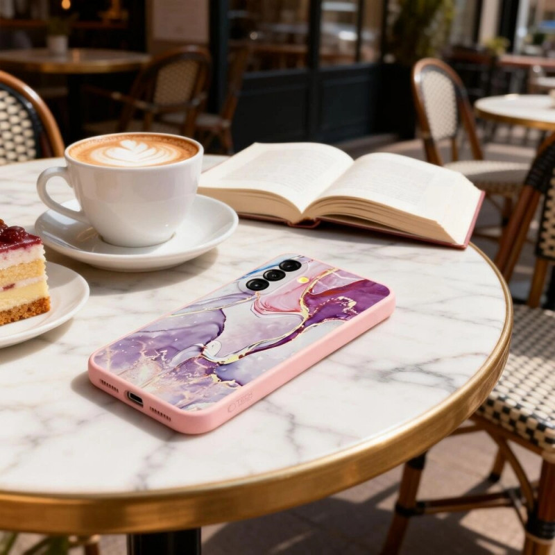 Etui Tech-Protect Icon do Samsung Galaxy A37 5G, Marble
