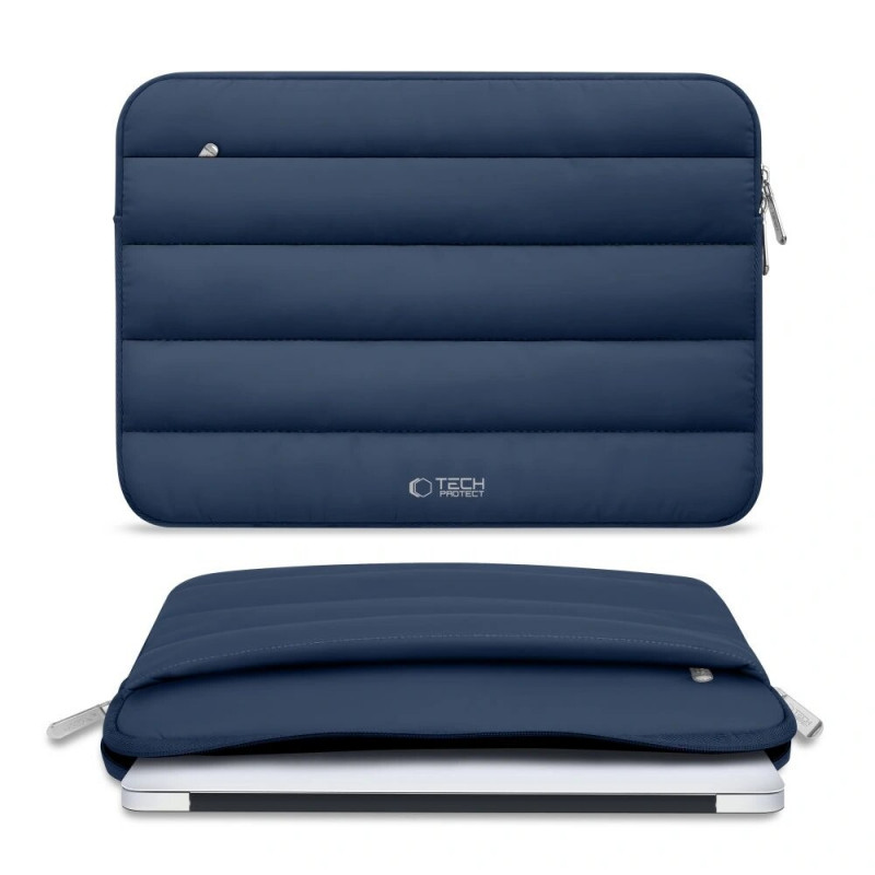 Tech-Protect Fluffy etui na laptopa 13-14\", granatowy