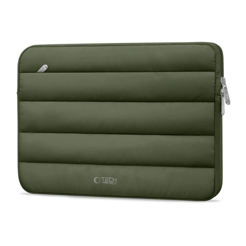 Tech-Protect Fluffy etui na laptopa 13-14", Army Green
