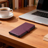Etui portfel Tech-Protect do Samsung Galaxy A36 / A56 / A37 5G, Burgundy