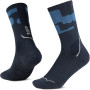 Skarpety Buff Merino MW Crew MWC2, Night Blue, L