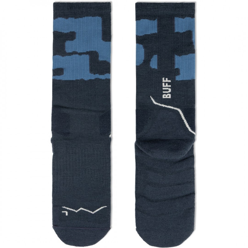 Skarpety Buff Merino MW Crew MWC2, Night Blue, L