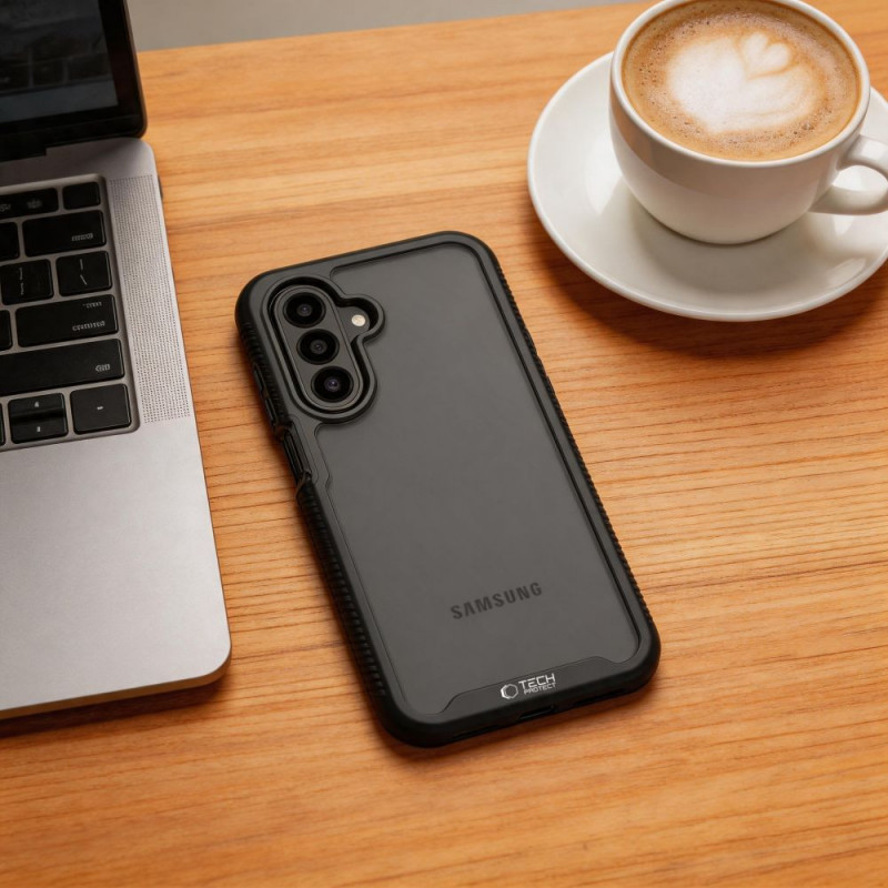 Etui ochronne Tech-Protect Defense do Samsung Galaxy A36 / A56 / A27 / A37 5G, matowa czerń
