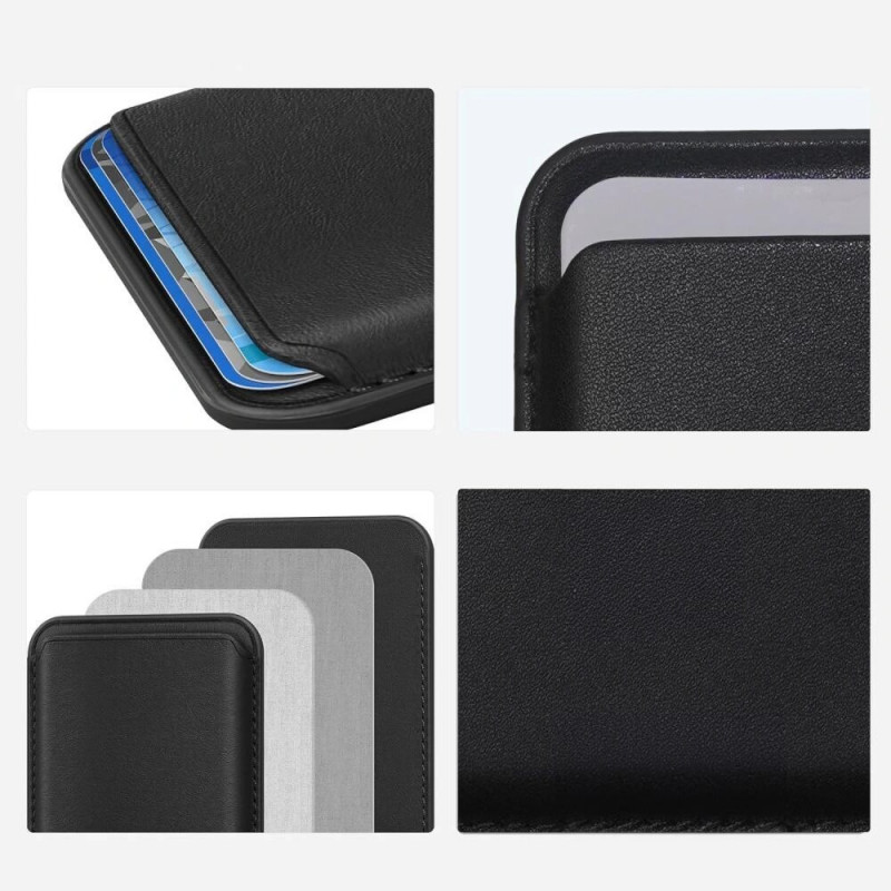 Tech-Protect MagWallet MagSafe uniwersalny magnetyczny uchwyt na karty lub dokumenty, czarny