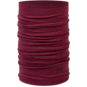 Buff Merino Midweight wielofunkcyjny szal, Melange Tibetan Red