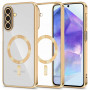 Etui Tech-Protect MagFlex MagSafe do Samsung Galaxy A27 5G, Shiny Gold