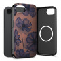Etui Tech-Protect Lamano MagSafe dla Apple iPhone 16e / 17e, brązowo-fioletowe (Velvet Night)