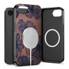Etui Tech-Protect Lamano MagSafe dla Apple iPhone 16e / 17e, brązowo-fioletowe (Velvet Night)