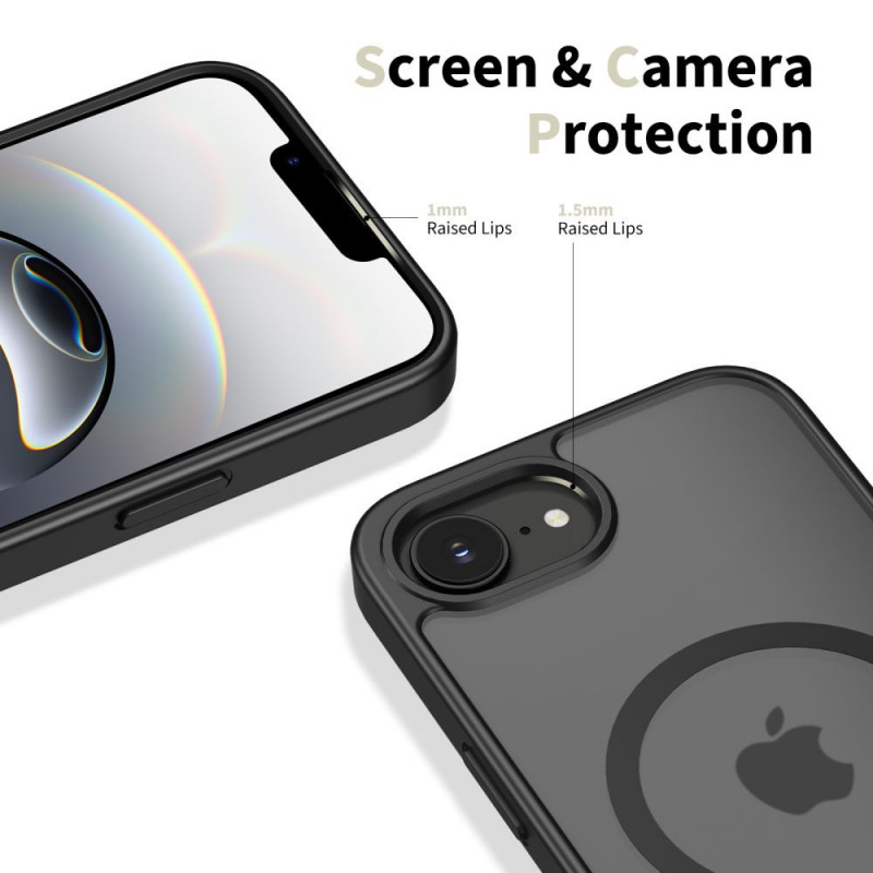Etui Tech-Protect BasicMag MagSafe do Apple iPhone 16e / 17e, matowe czarne
