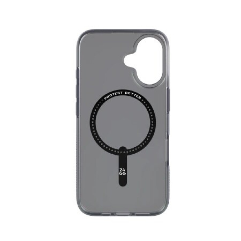 ZAGG Milan Snap etui tylne na Apple iPhone 16 ZAG139, MagSafe, Raven Feather