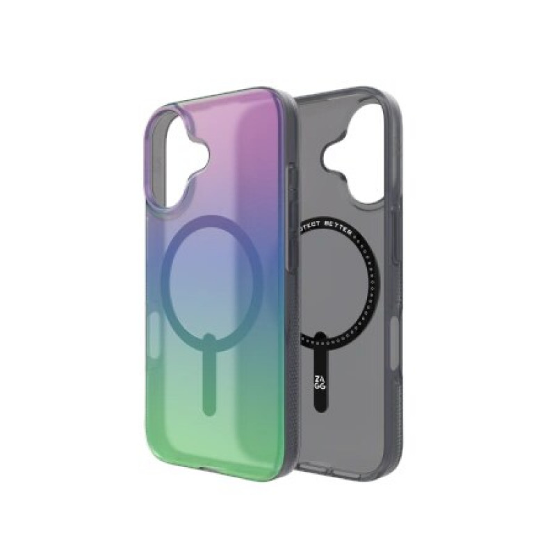 ZAGG Milan Snap etui tylne na Apple iPhone 16 ZAG139, MagSafe, Raven Feather