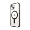 Etui Speck Presidio Perfect-Clear ClickLock & MagSafe SPK526 do Apple iPhone 15 / 14 / 13, Clear / Frosted Black / Slate Grey