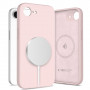 Etui silikonowe MagSafe Tech-Protect dla Apple iPhone 16e / 17e, Pink Pearl