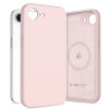 Etui silikonowe MagSafe Tech-Protect dla Apple iPhone 16e / 17e, Pink Pearl