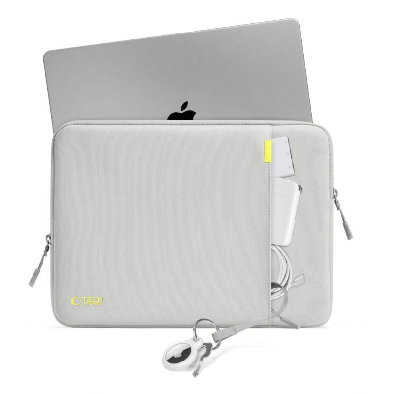 Torba na laptopa Tech-Protect Defender 15-16", Crayon Grey